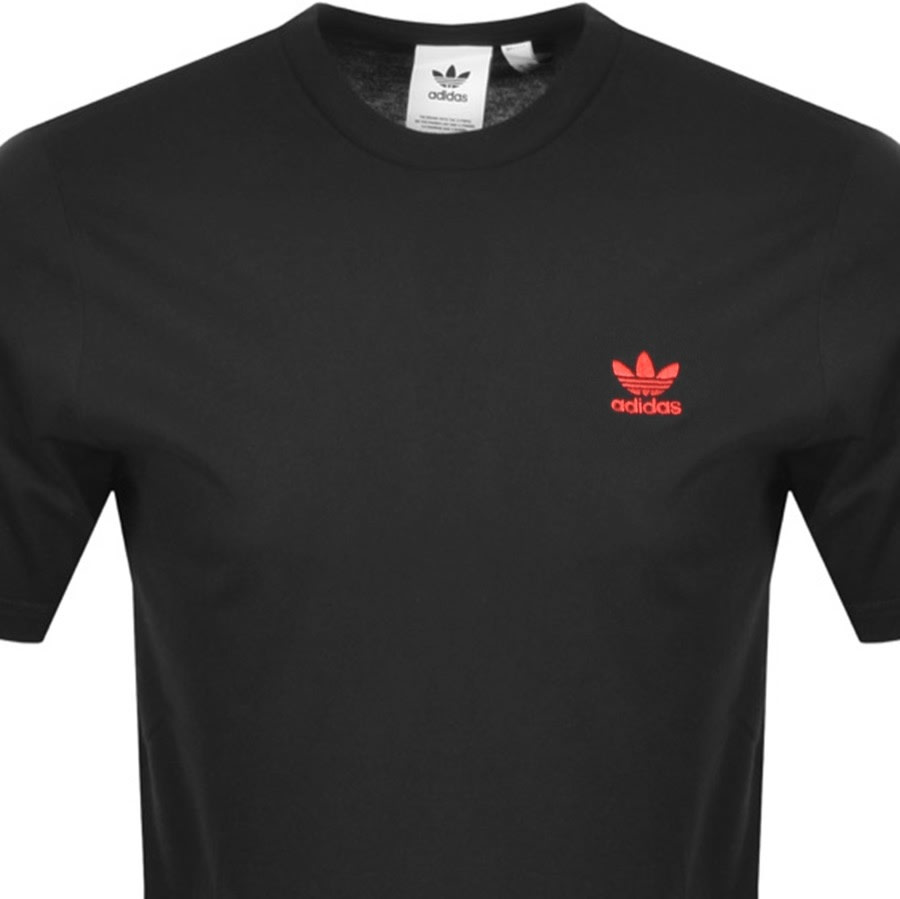 Alternative Image for Productadidas Originals Essential T Shirt Black2